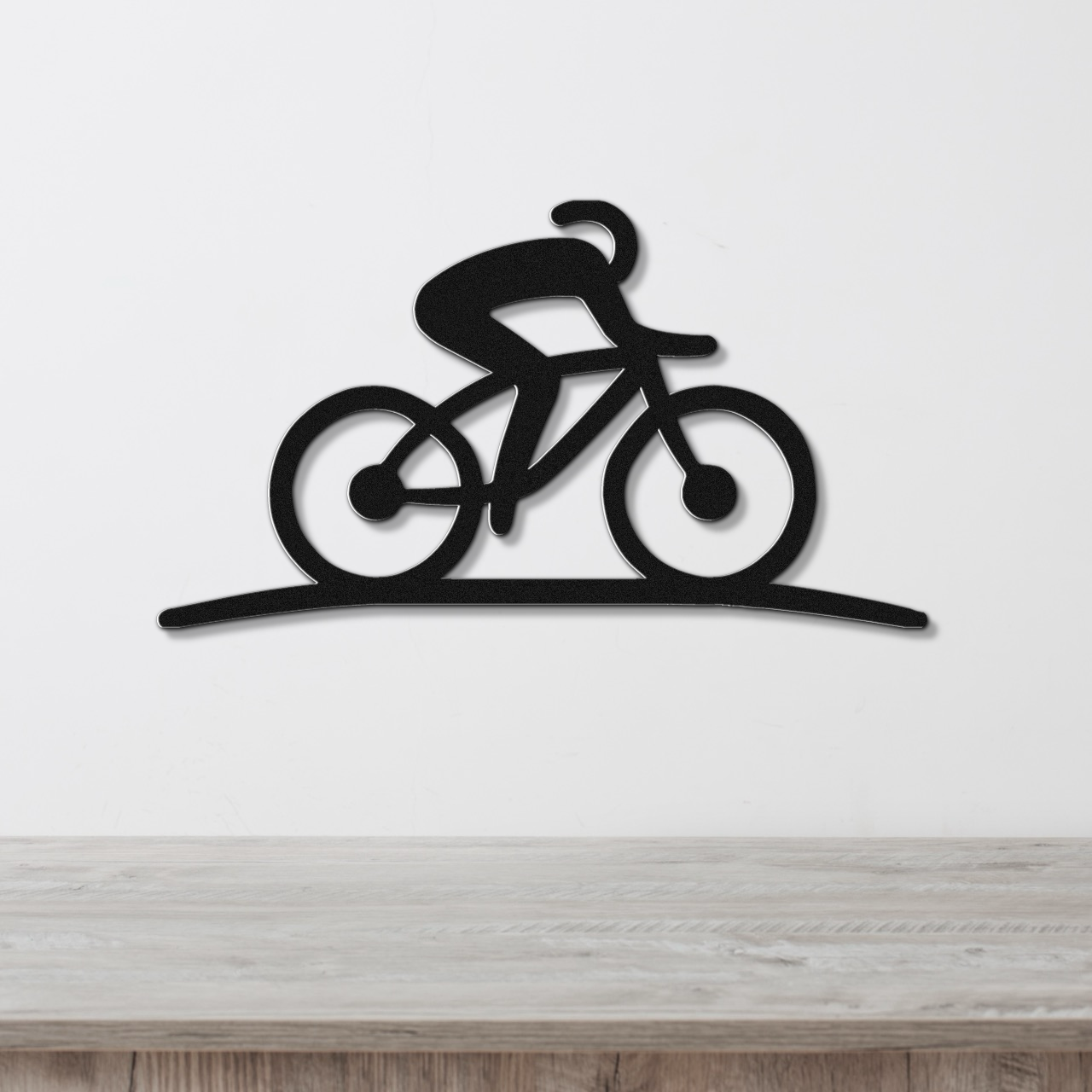 Cycling Metal Wall Art