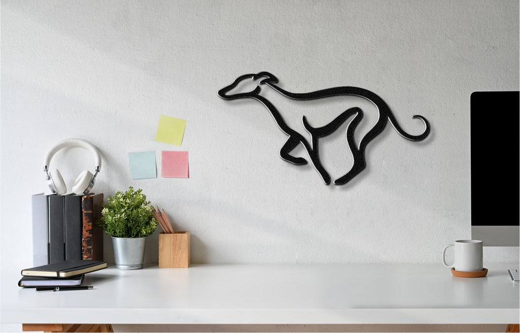 Greyhound Metal Wall Art