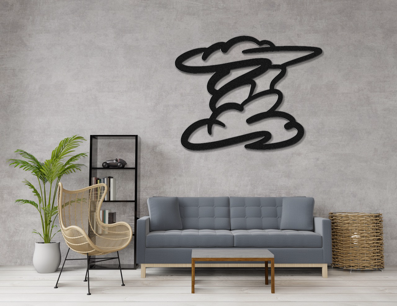 Cloud Metal Wall Art