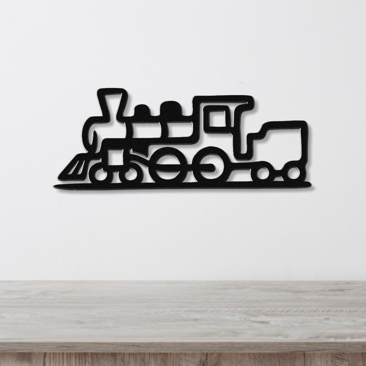 Train Metal Wall Art