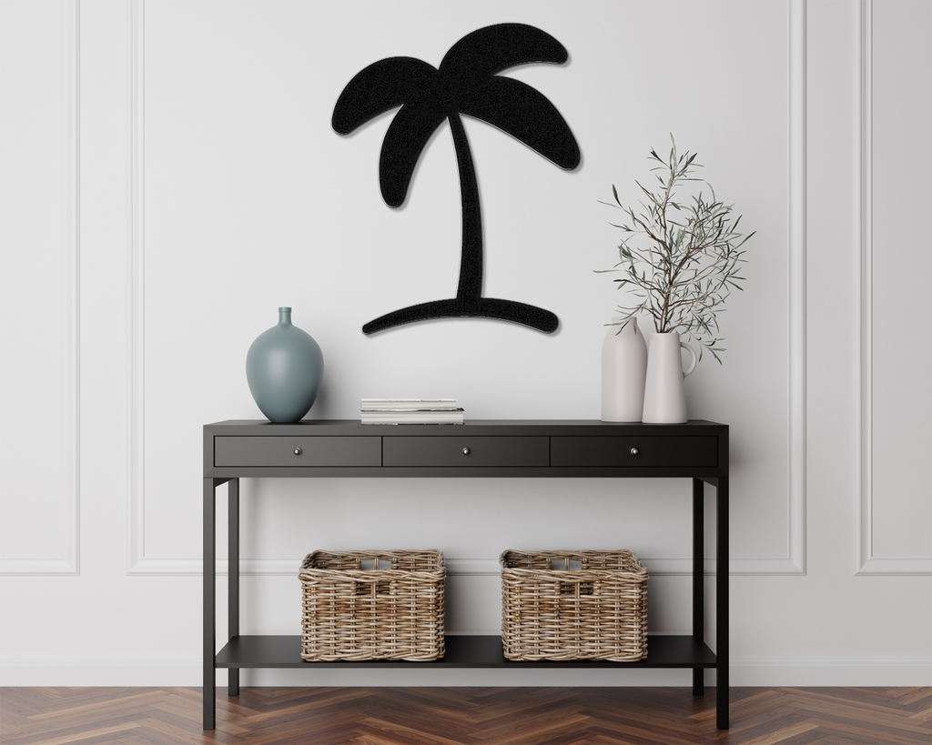 Palm Tree Metal Wall Art