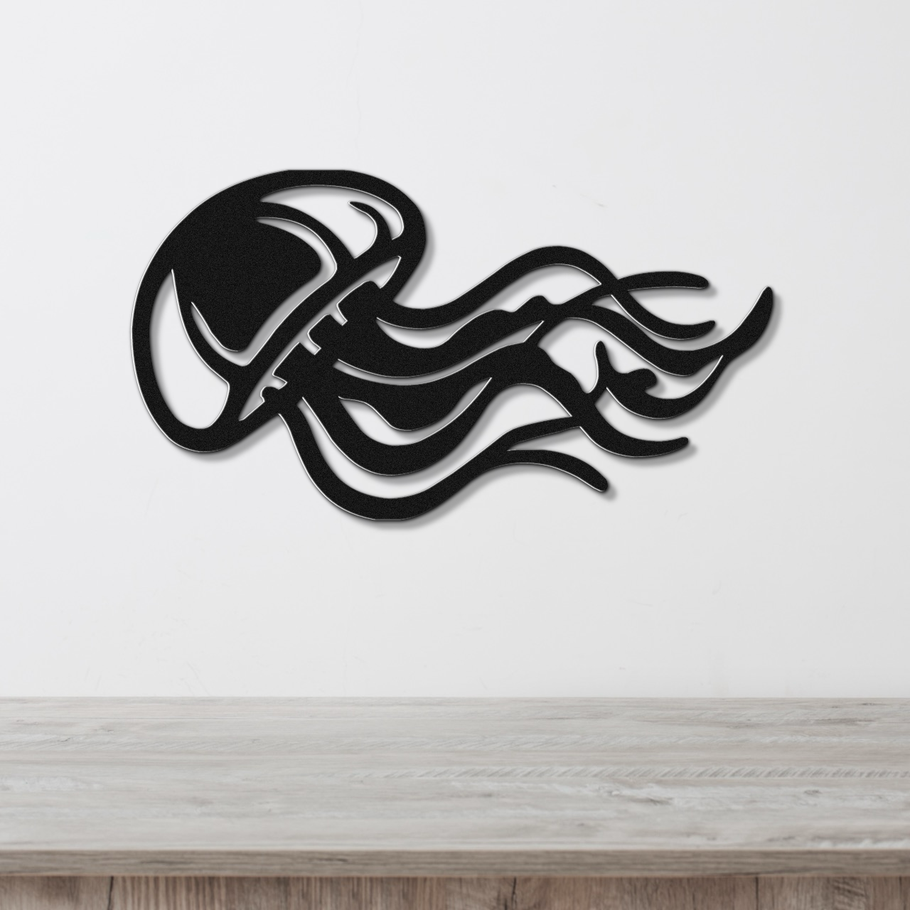 Jellyfish Metal Wall Art