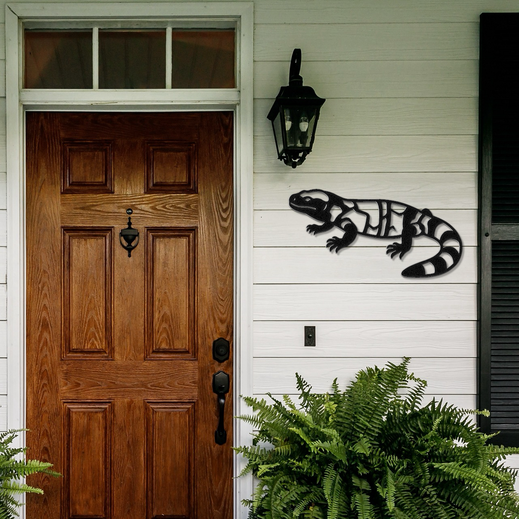 Gila Monster Metal Wall Art