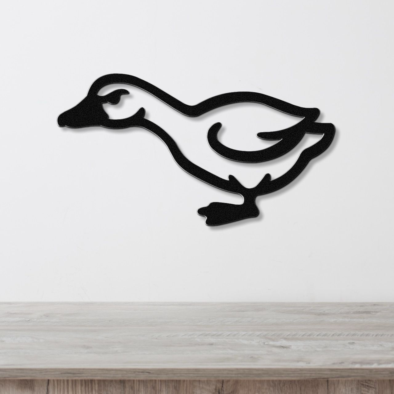 Goose Metal Wall Art