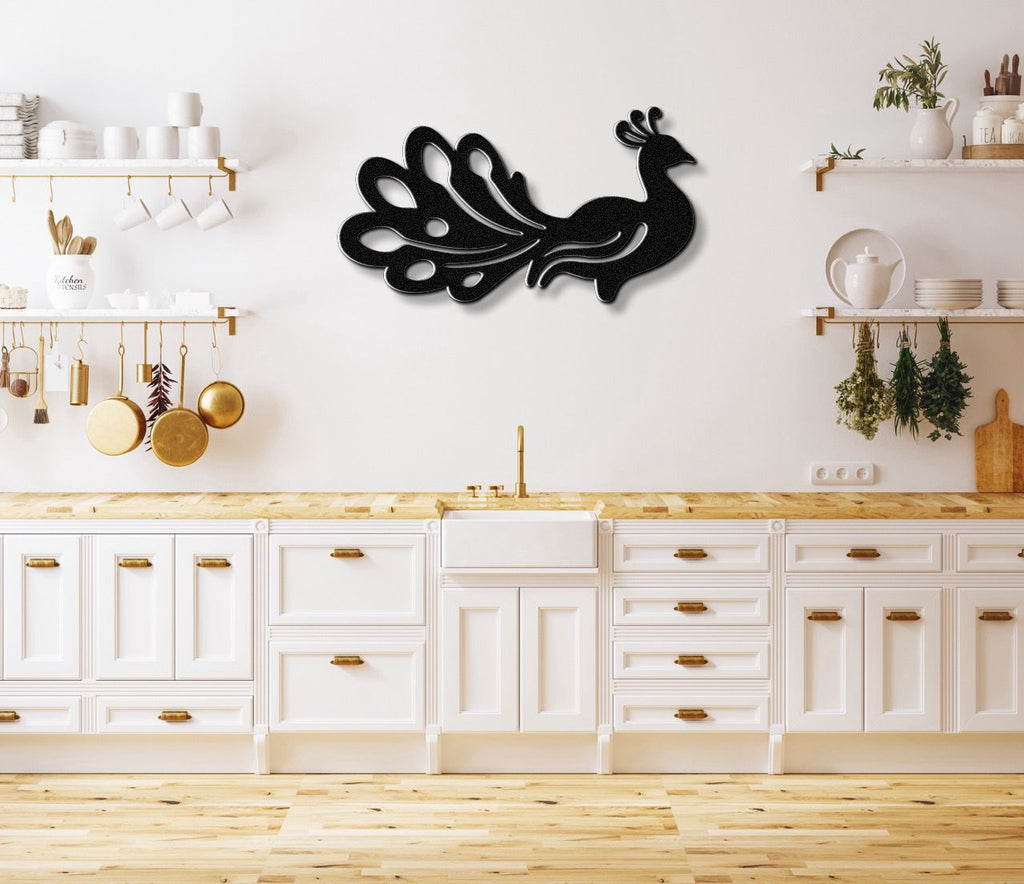 Peacock Metal Wall Art