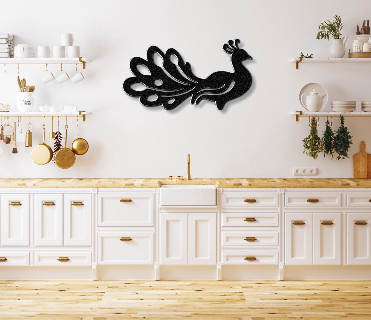 Peacock Metal Wall Art