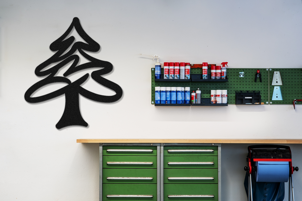 Pine Tree Metal Wall Art