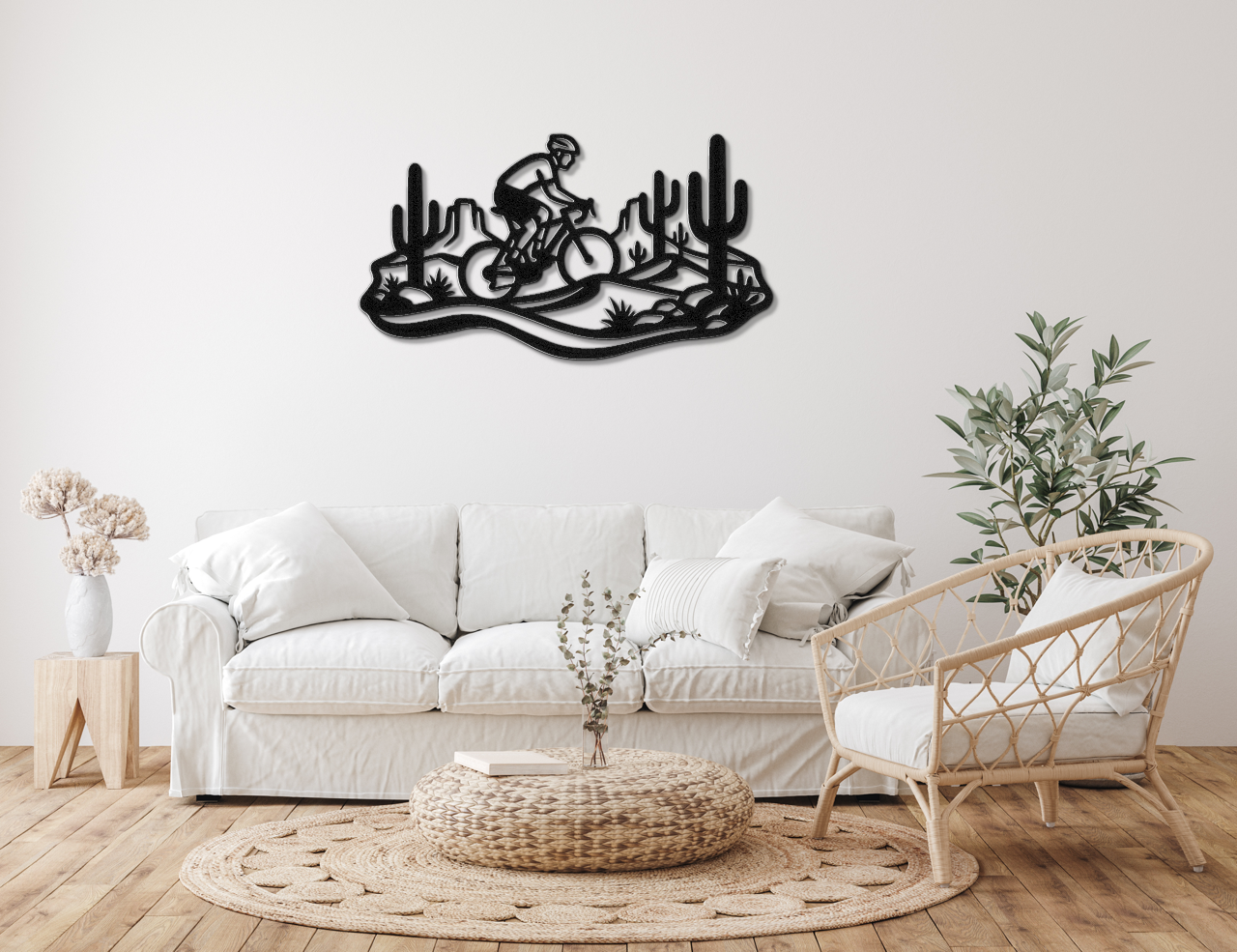 Arizona Cycling Metal Wall Art