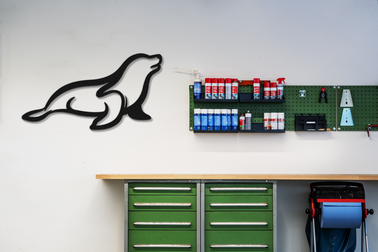 Sea Lion Metal Wall Art