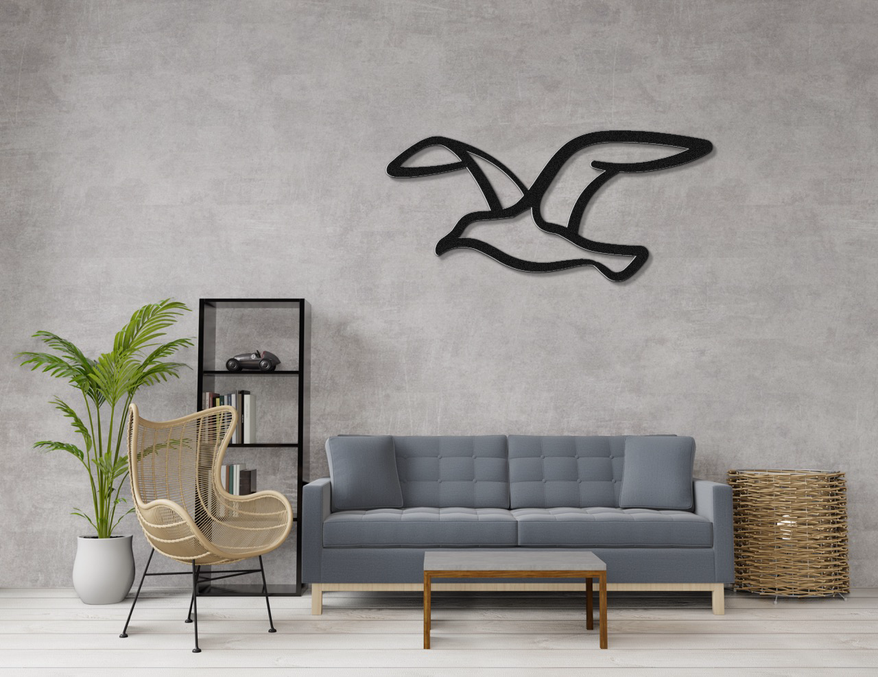 Seagull Metal Wall Art