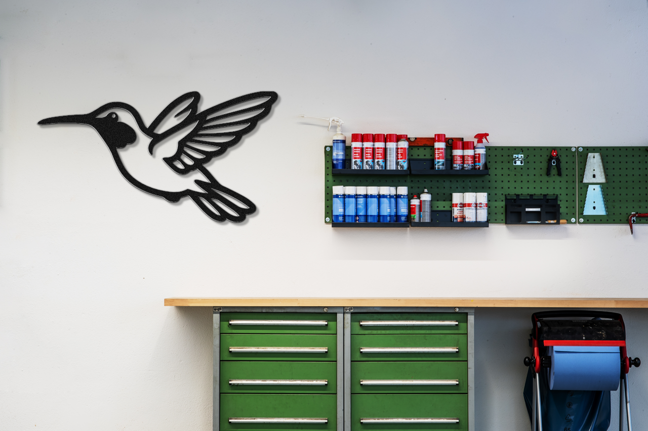 Hummingbird Metal Wall Art