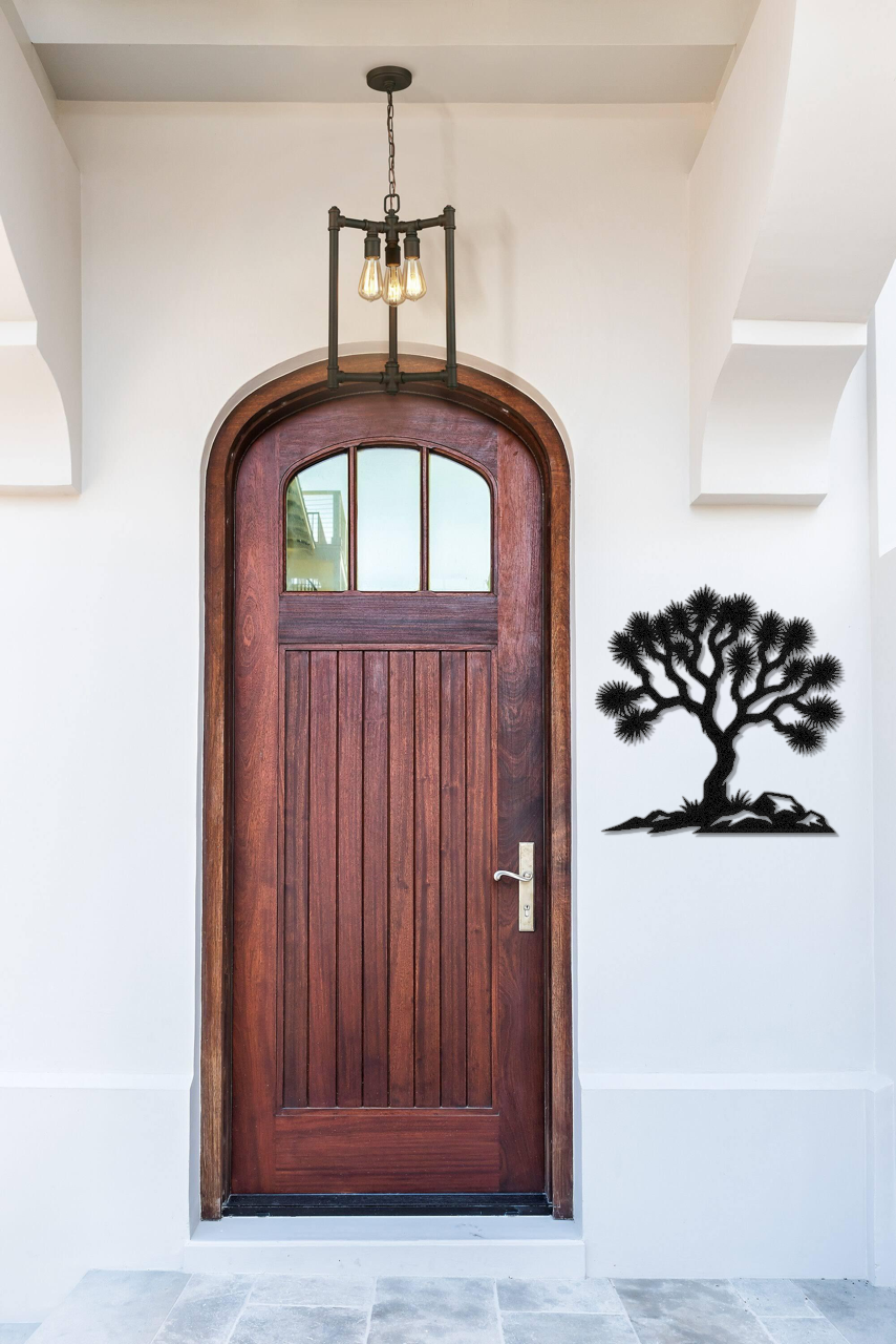 Joshua Tree Silhouette Metal Wall Art