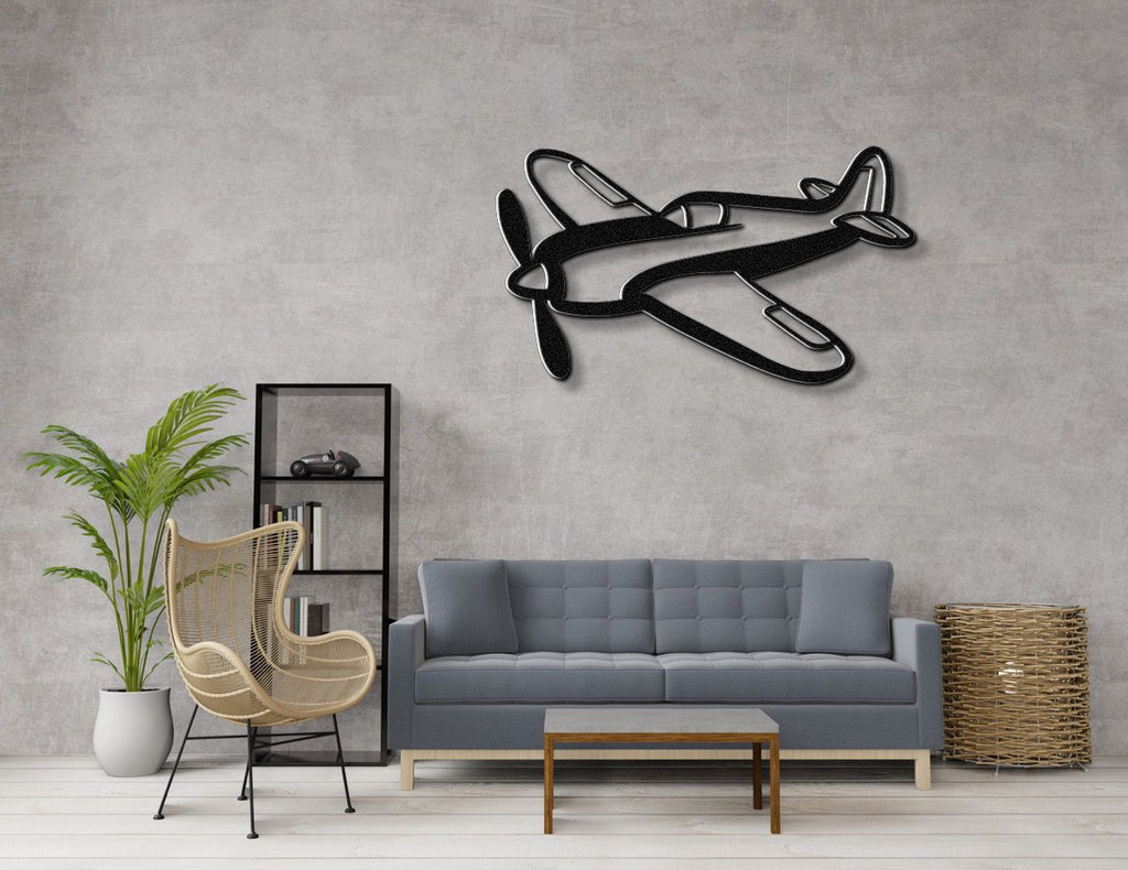 Airplane Metal Wall Art