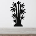Bamboo Metal Wall Art