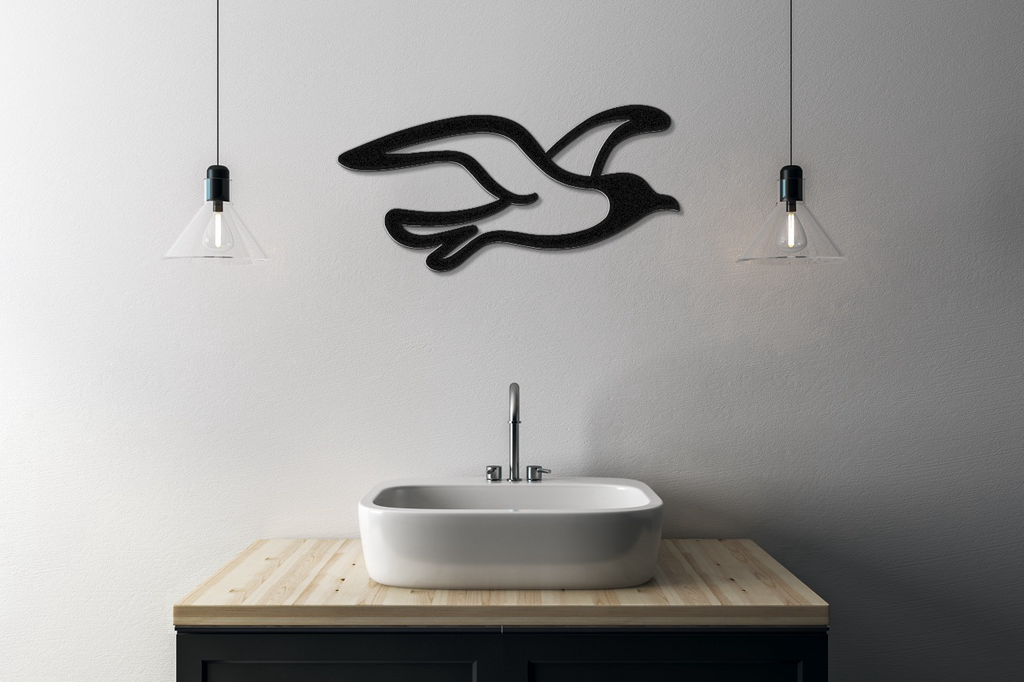 Seagull Metal Wall Art