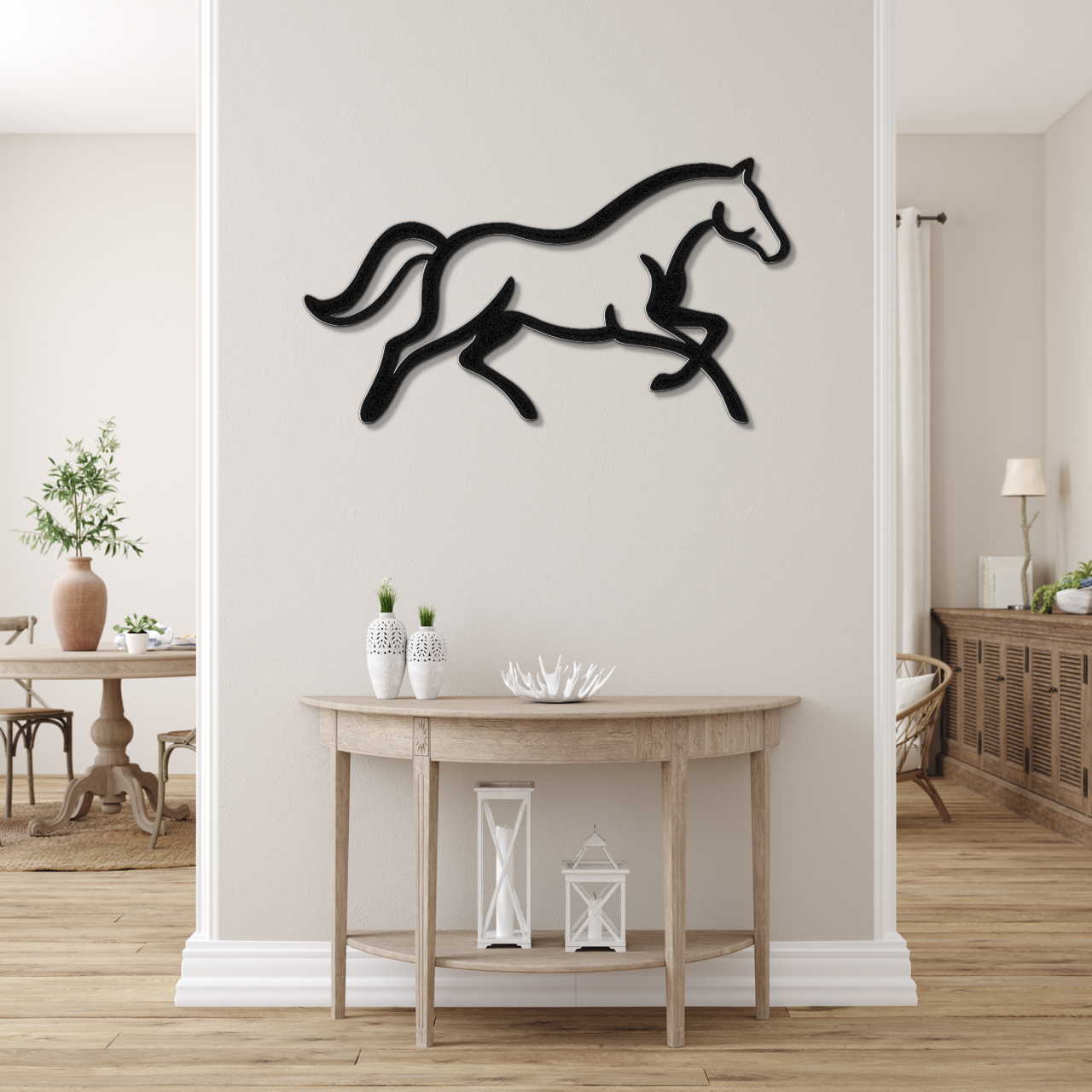 Horse Metal Wall Art