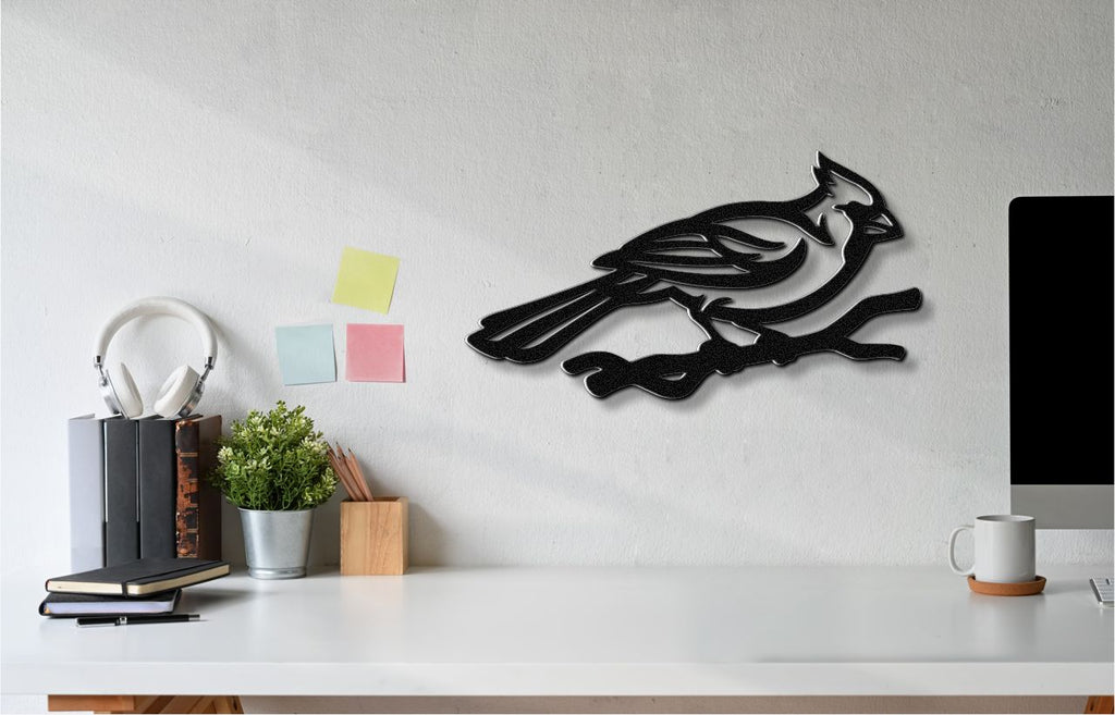 Cardinal Metal Wall Art