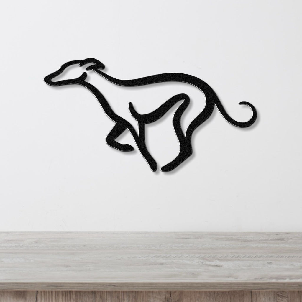 Greyhound Metal Wall Art