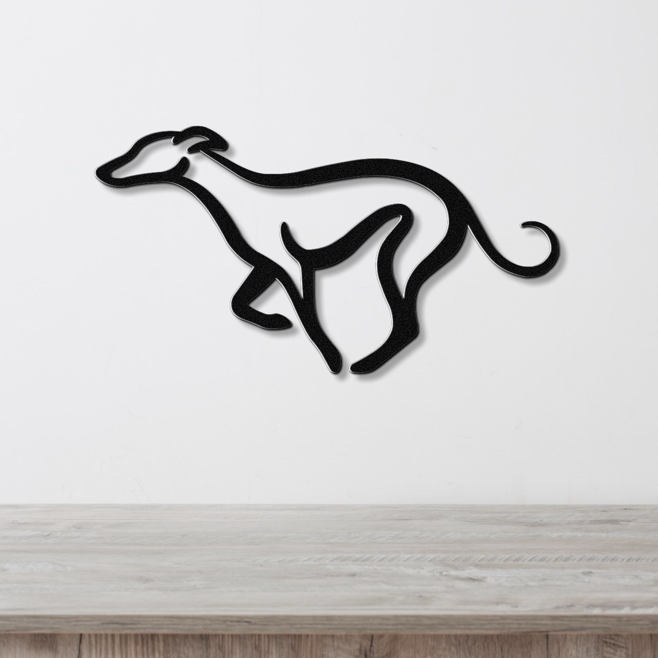 Greyhound Metal Wall Art