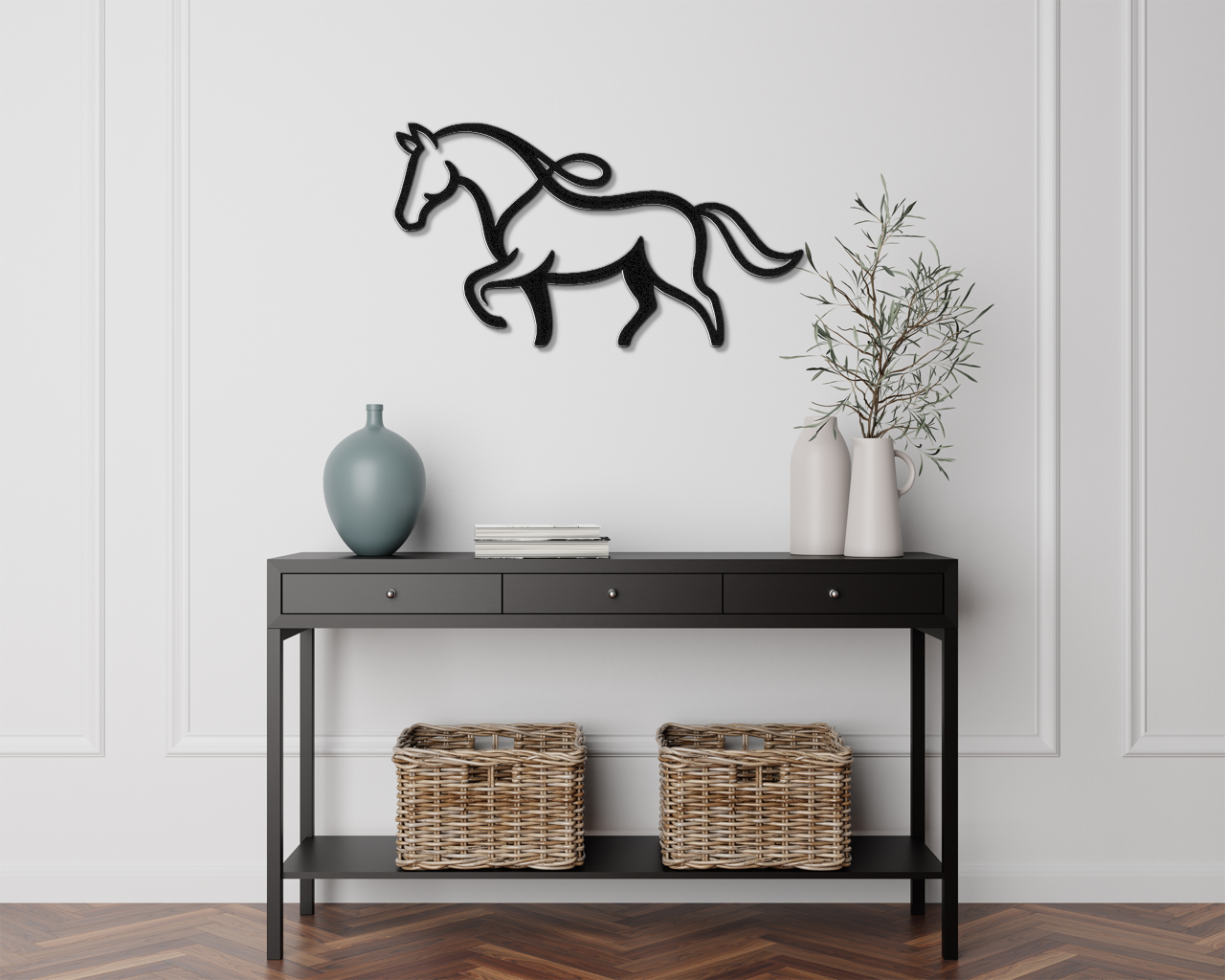 Horse Metal Wall Art