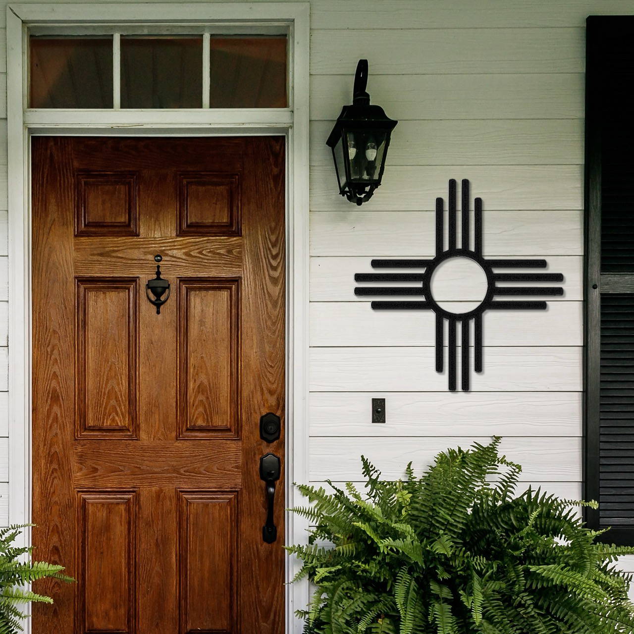 Zia Sun Symbol Metal Wall Art