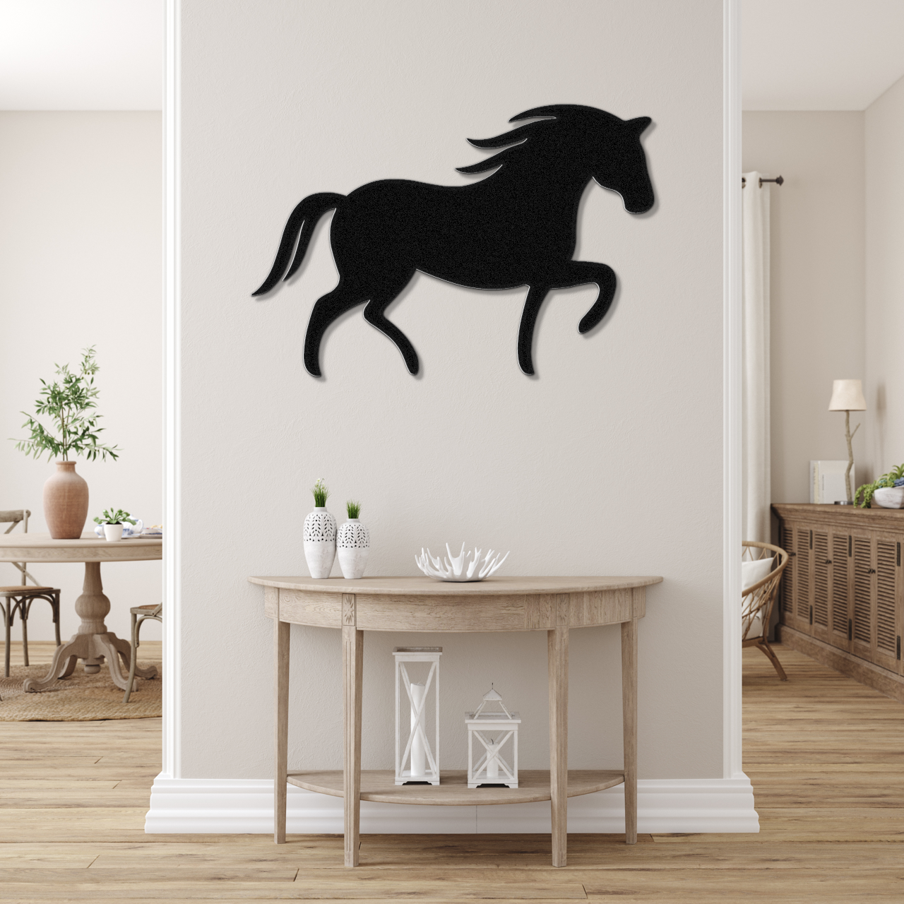 Horse Metal Wall Art