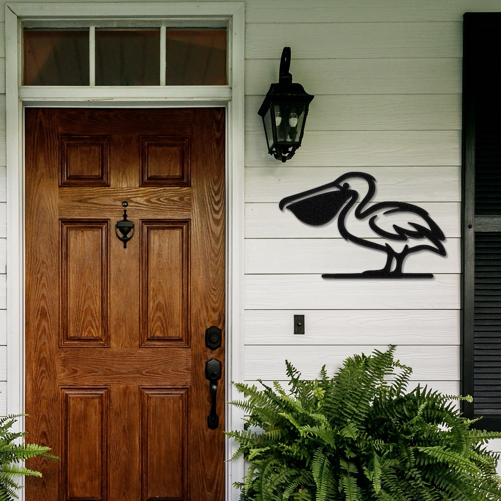 Pelican Metal Wall Art