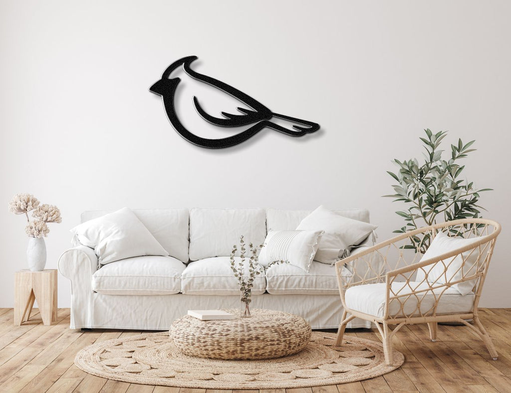 Cardinal Metal Wall Art