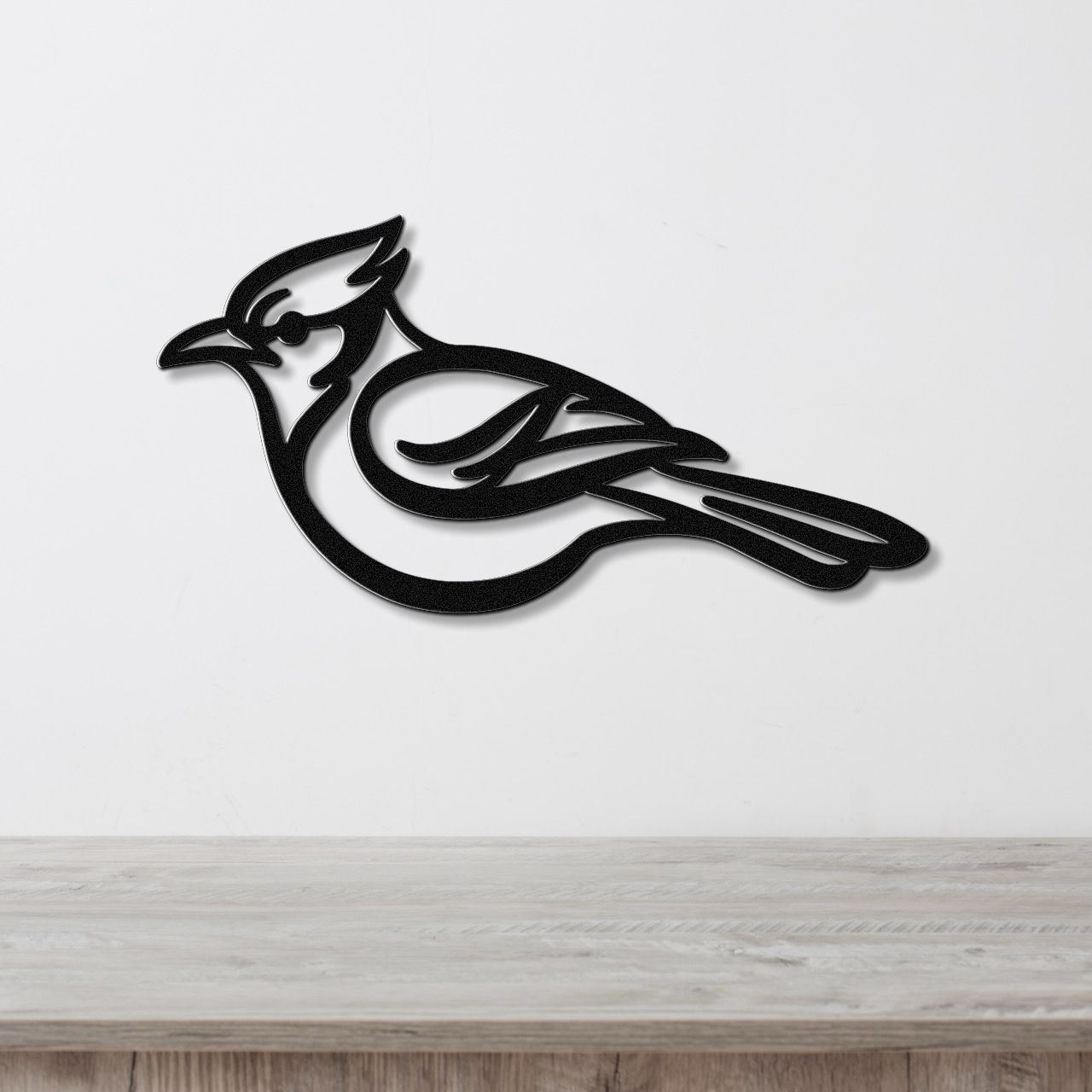 Blue Jay Metal Wall Art