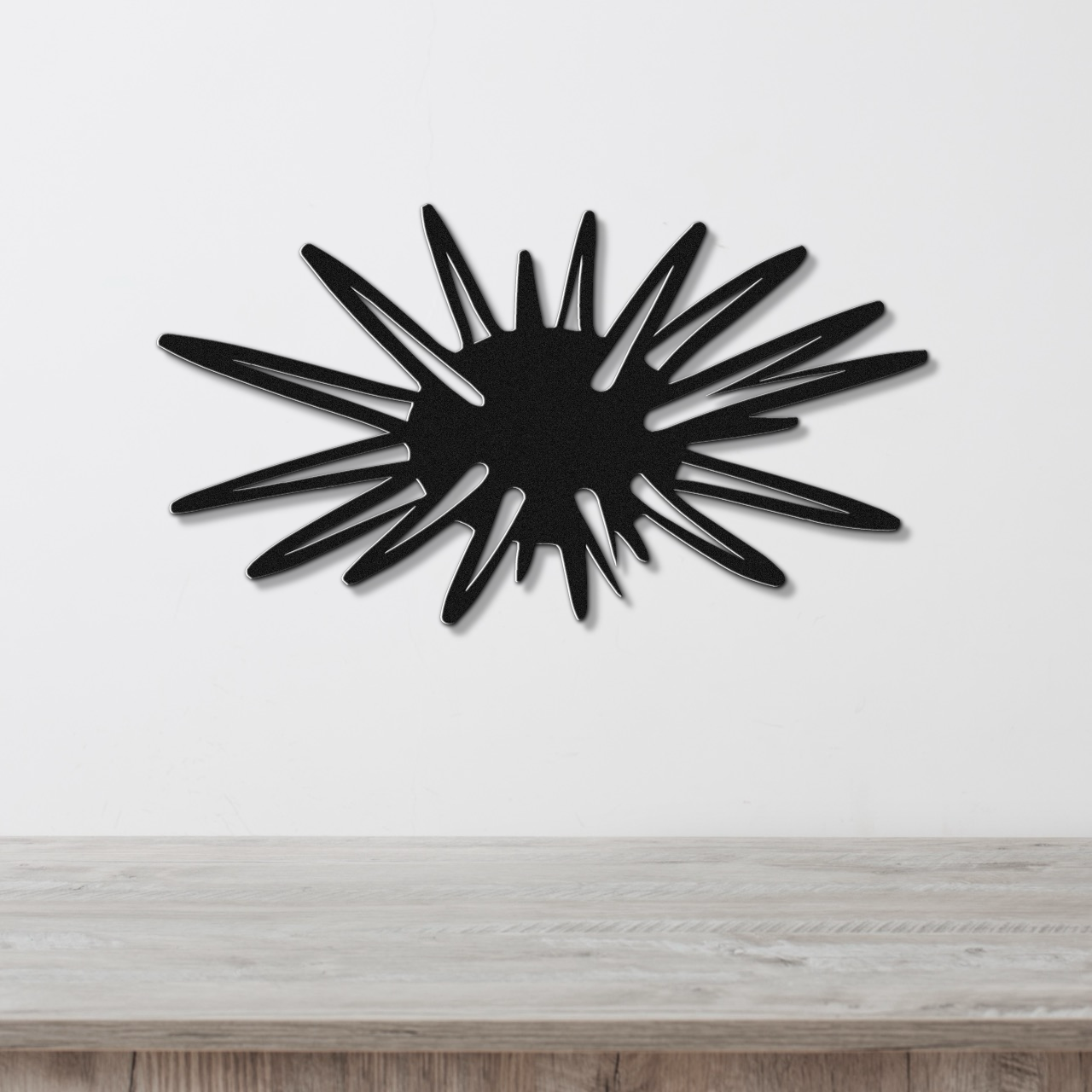 Sea Urchin Metal Wall Art