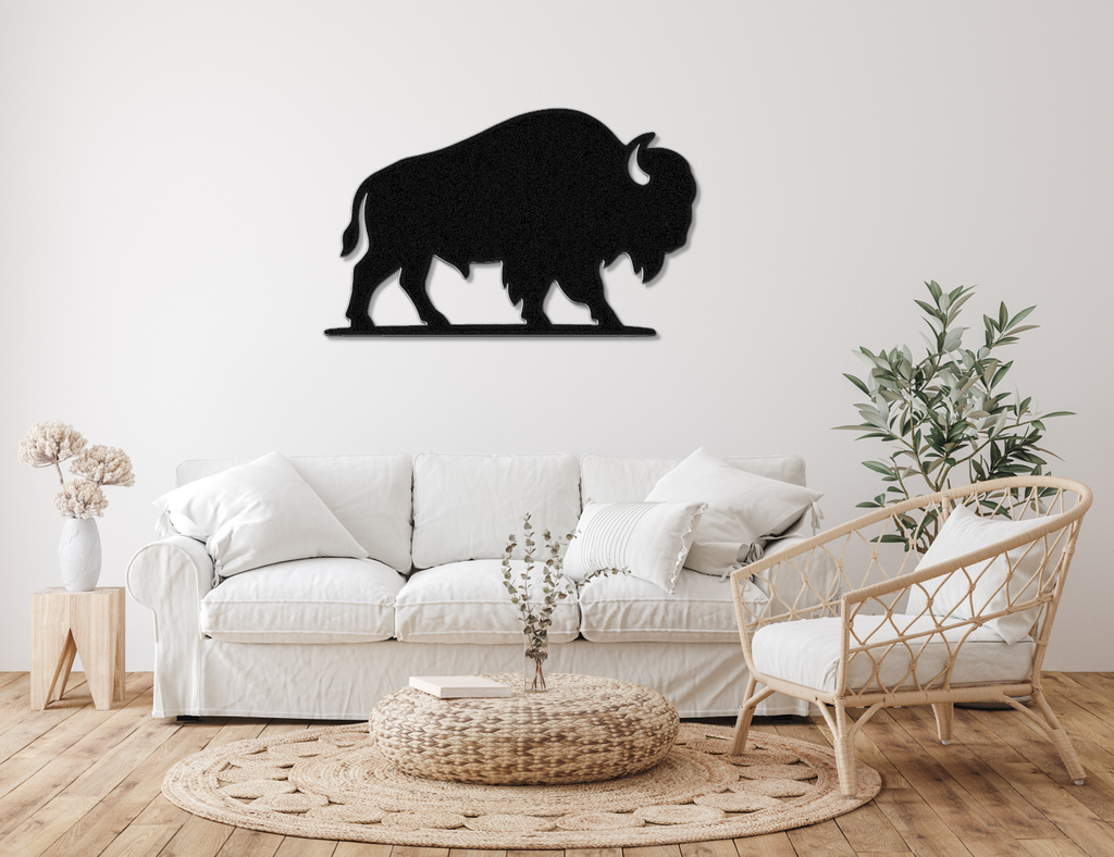 Buffalo Metal Wall Art