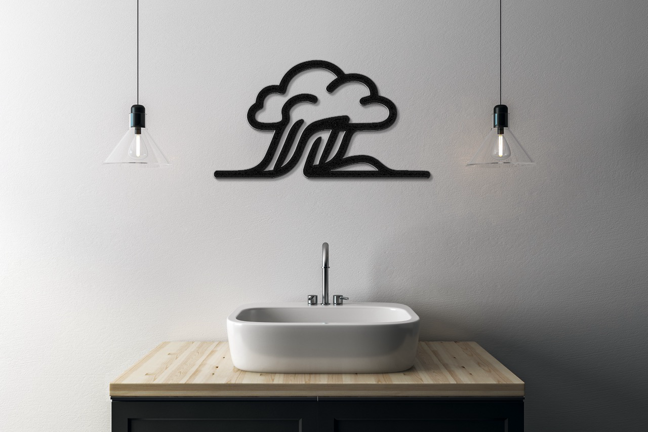 Cloud Metal Wall Art