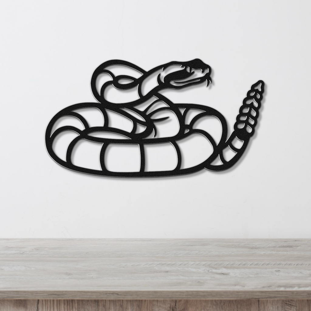 Snake Metal Wall Art