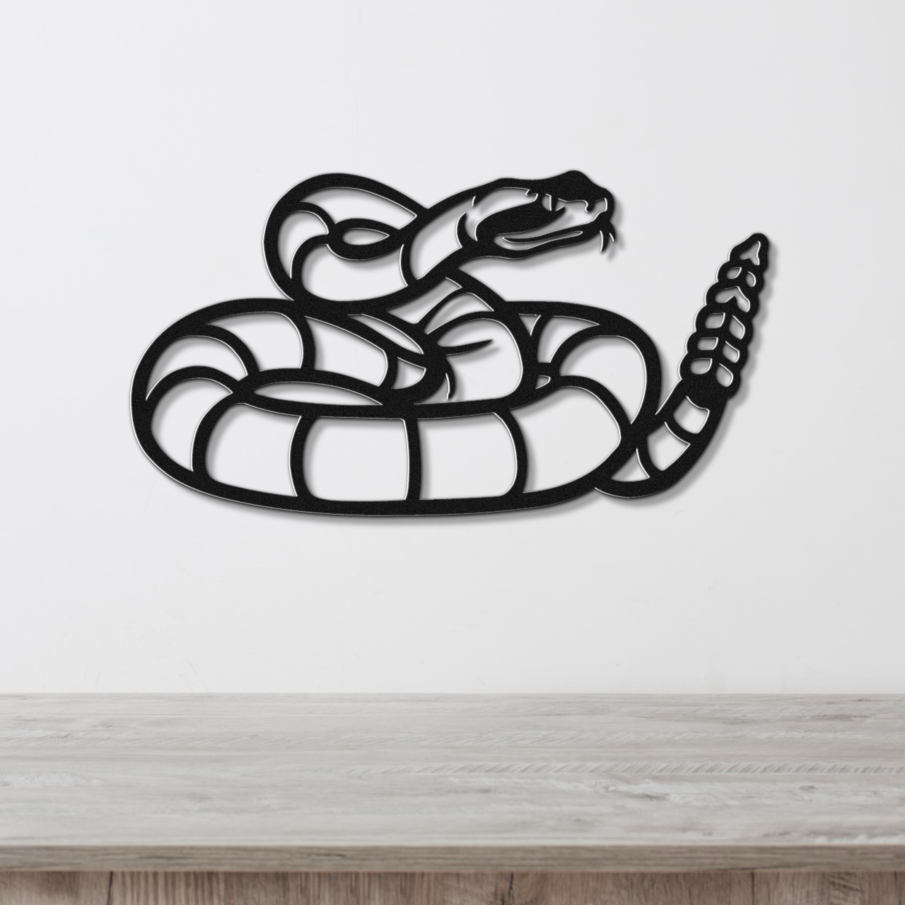 Snake Metal Wall Art