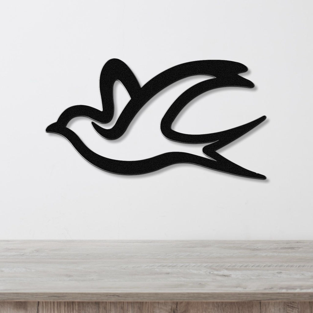 Swallow Bird Metal Wall Art