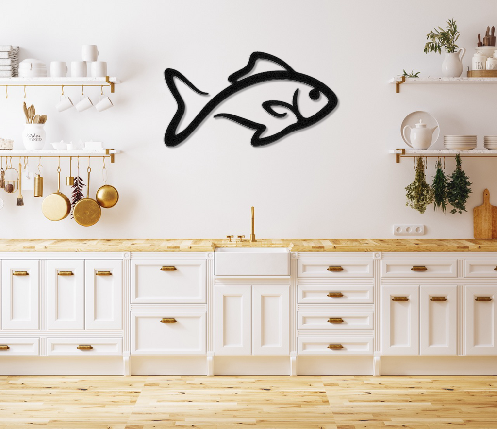 Fish Metal Wall Art