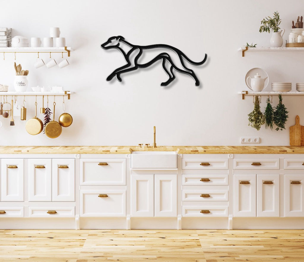 Greyhound Metal Wall Art