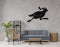 Running Quail Metal Wall Art