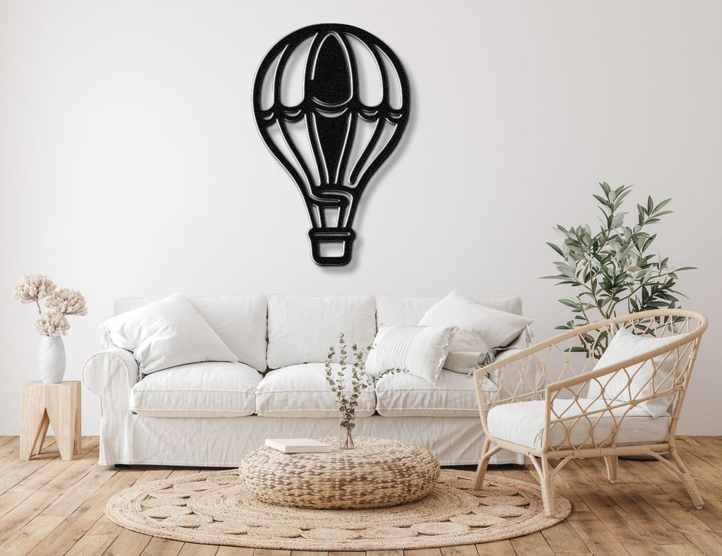 Hot Air Balloon Metal Wall Art