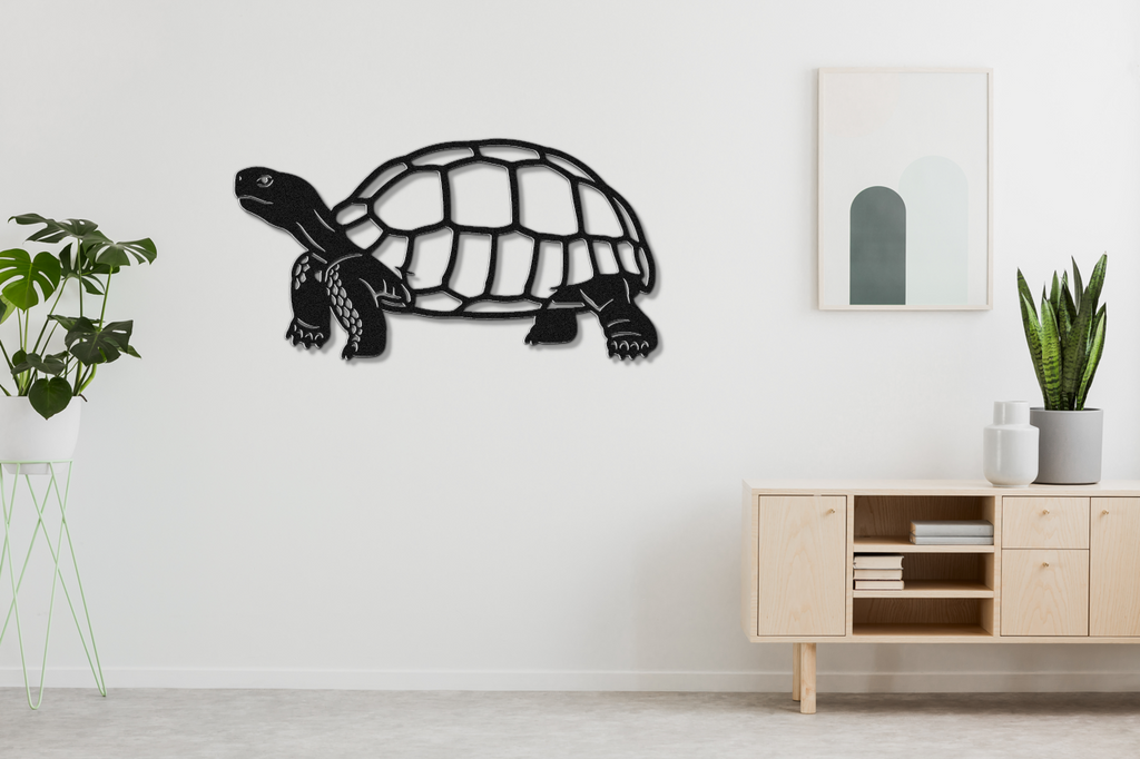 Tortoise Metal Wall Art