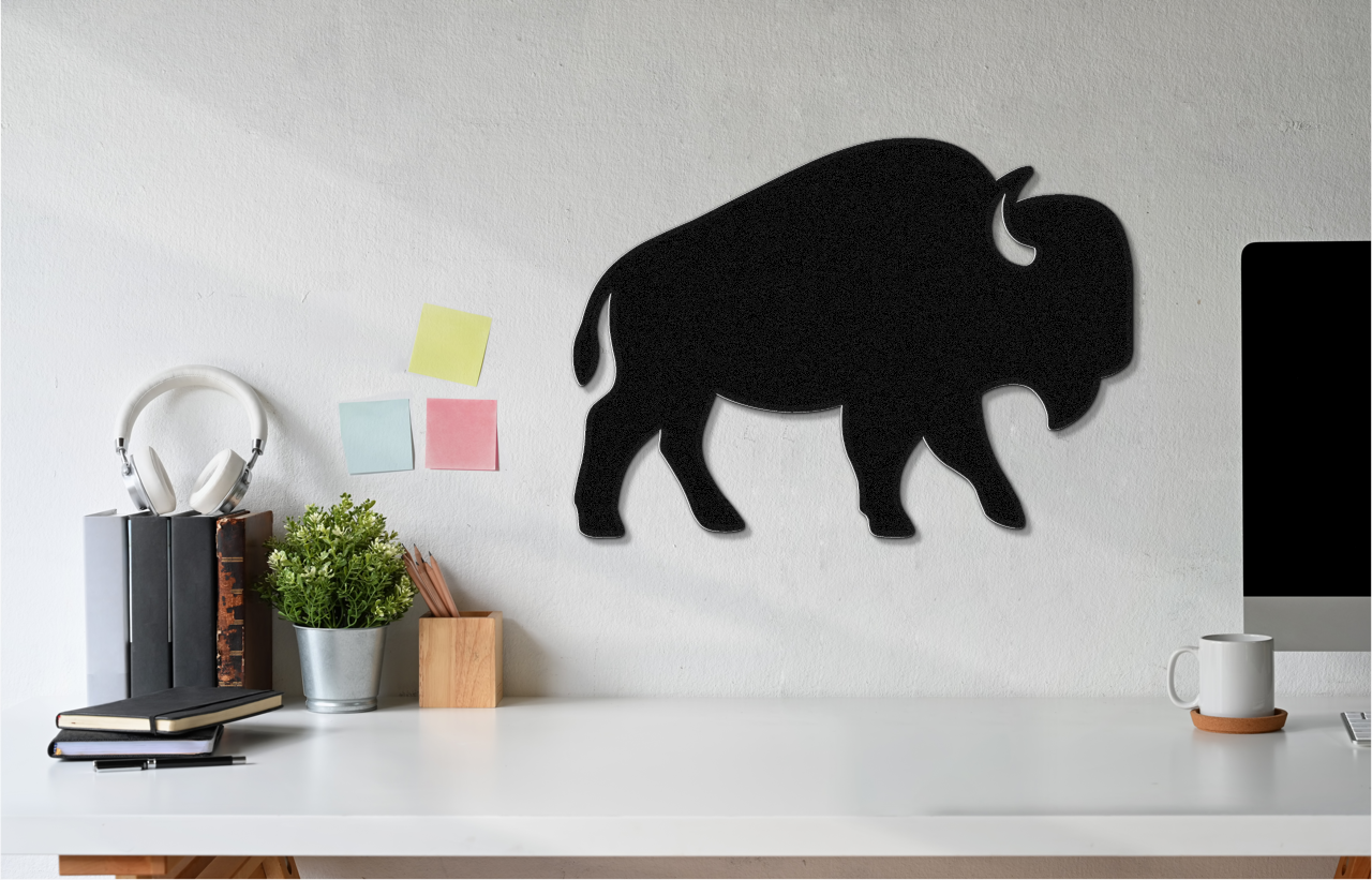 Buffalo Metal Wall Art