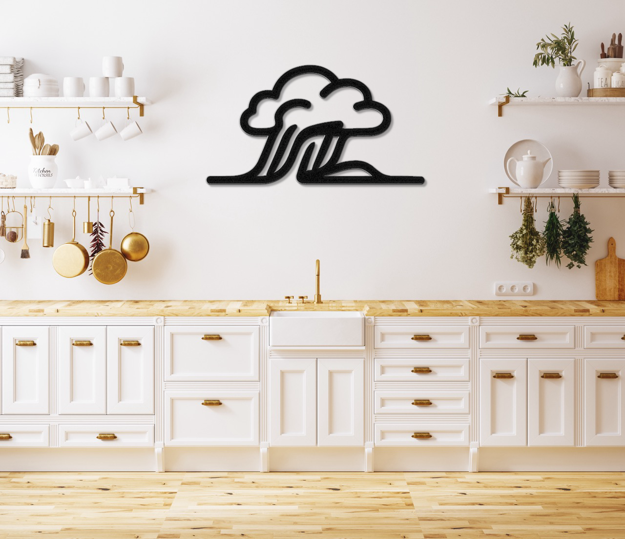 Cloud Metal Wall Art