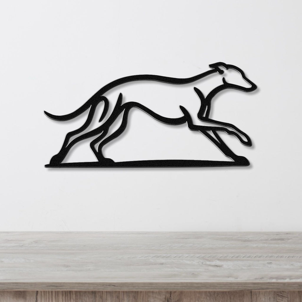 Greyhound Metal Wall Art