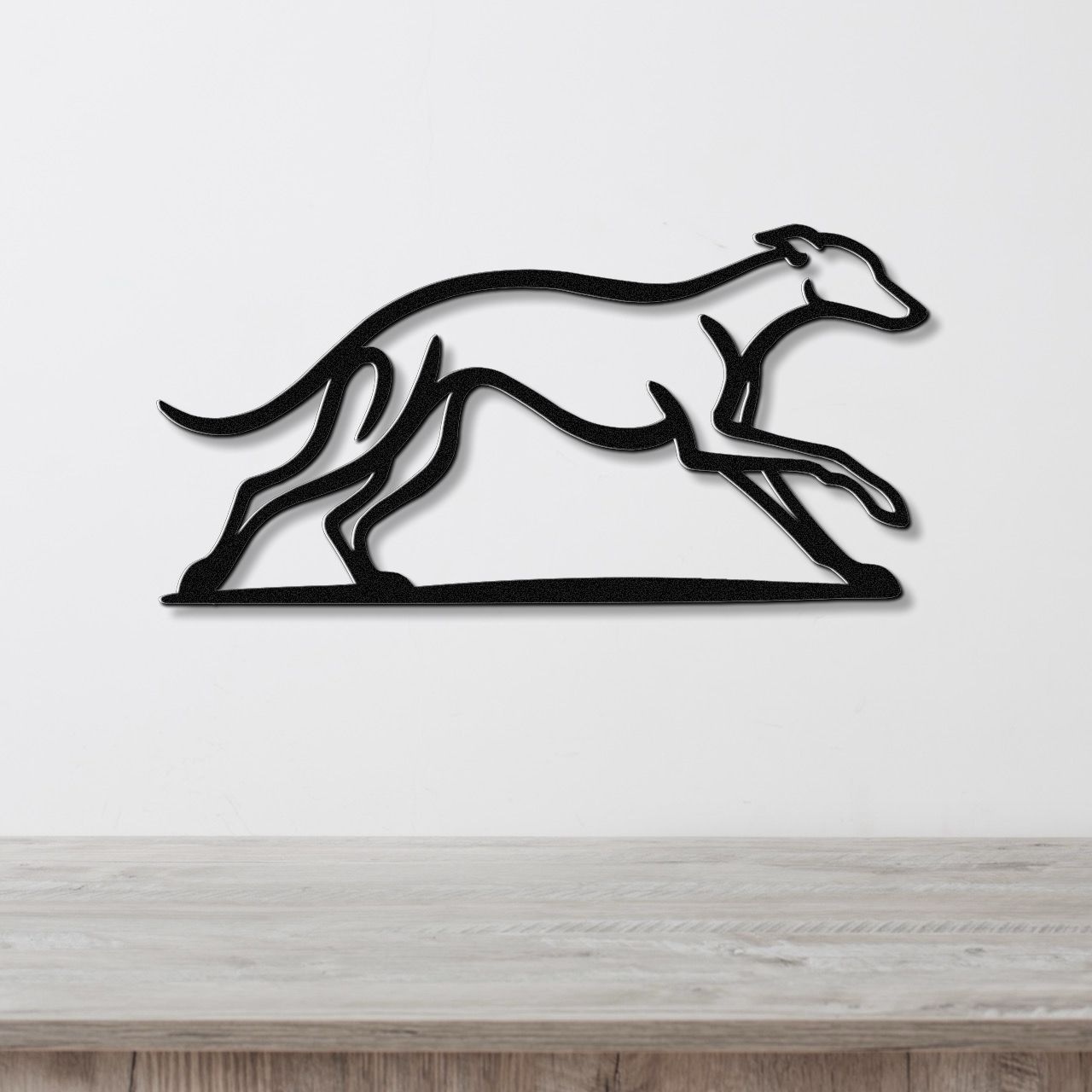 Greyhound Metal Wall Art