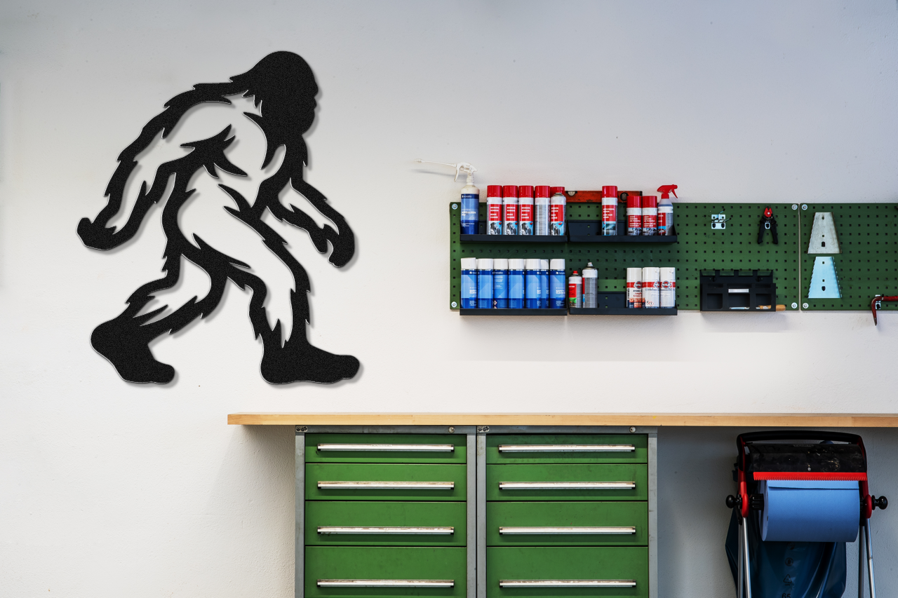 Bigfoot Metal Wall Art