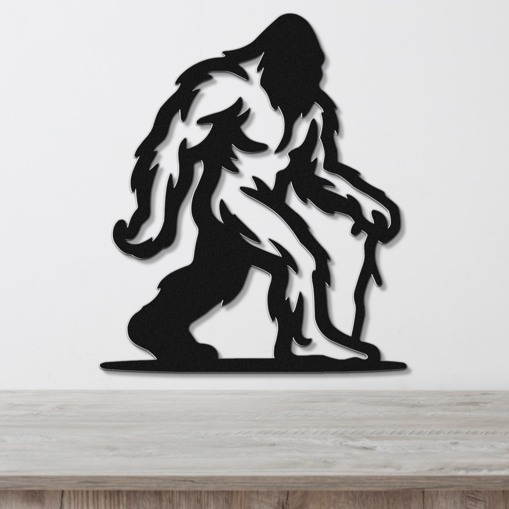 Bigfoot Metal Wall Art