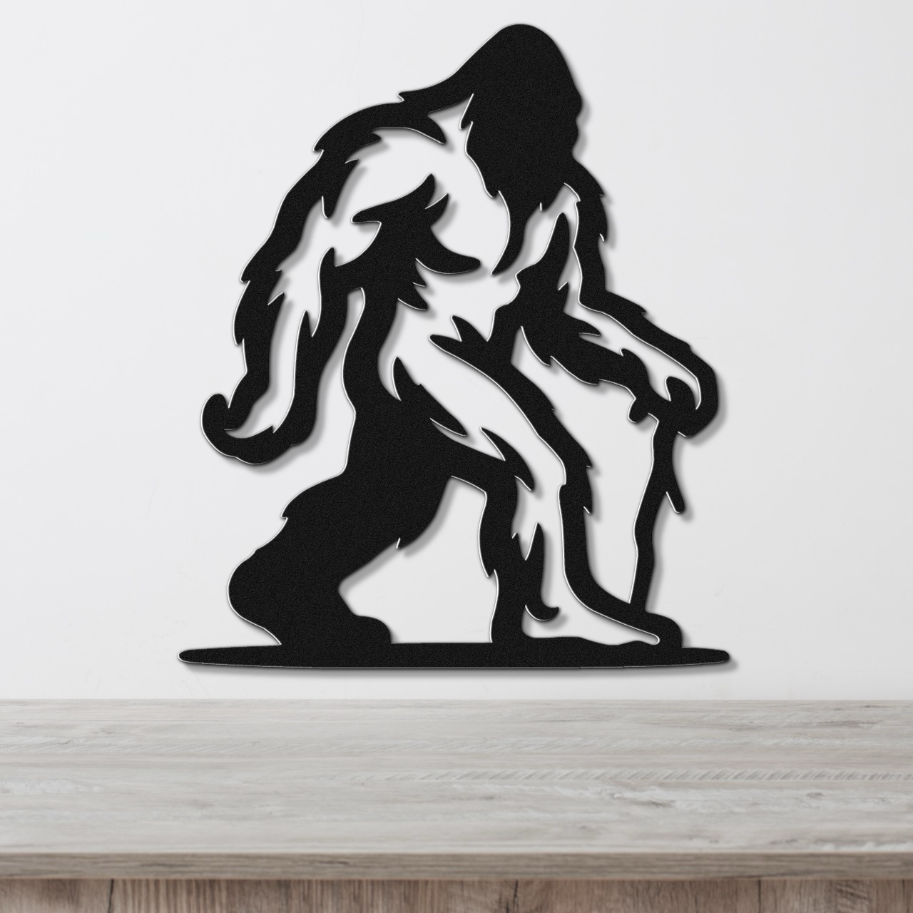 Bigfoot Metal Wall Art