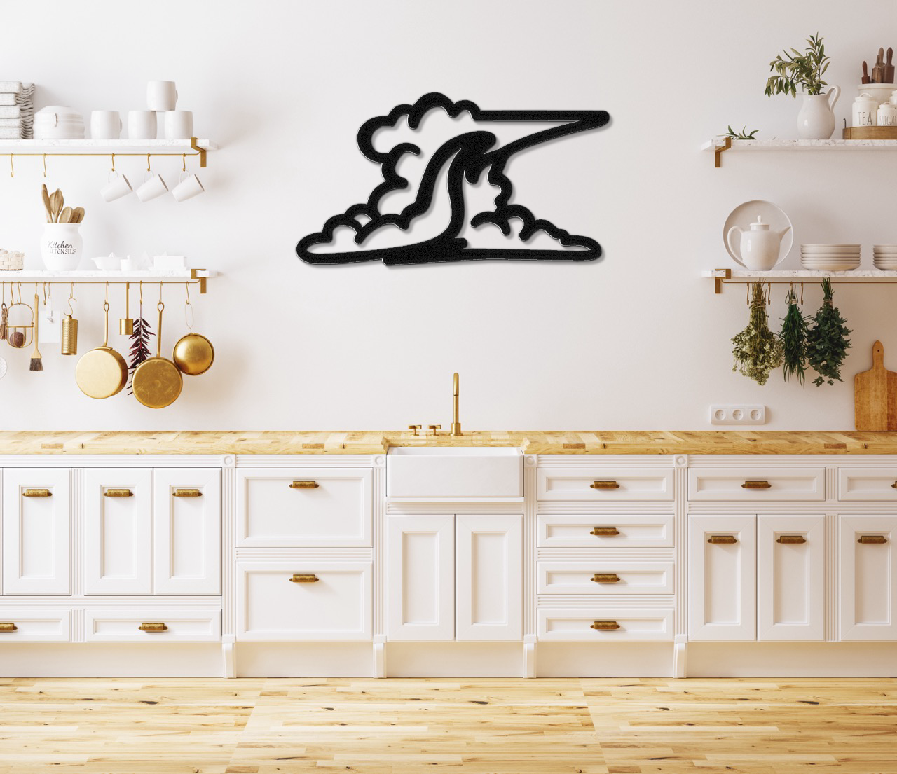 Cloud Metal Wall Art