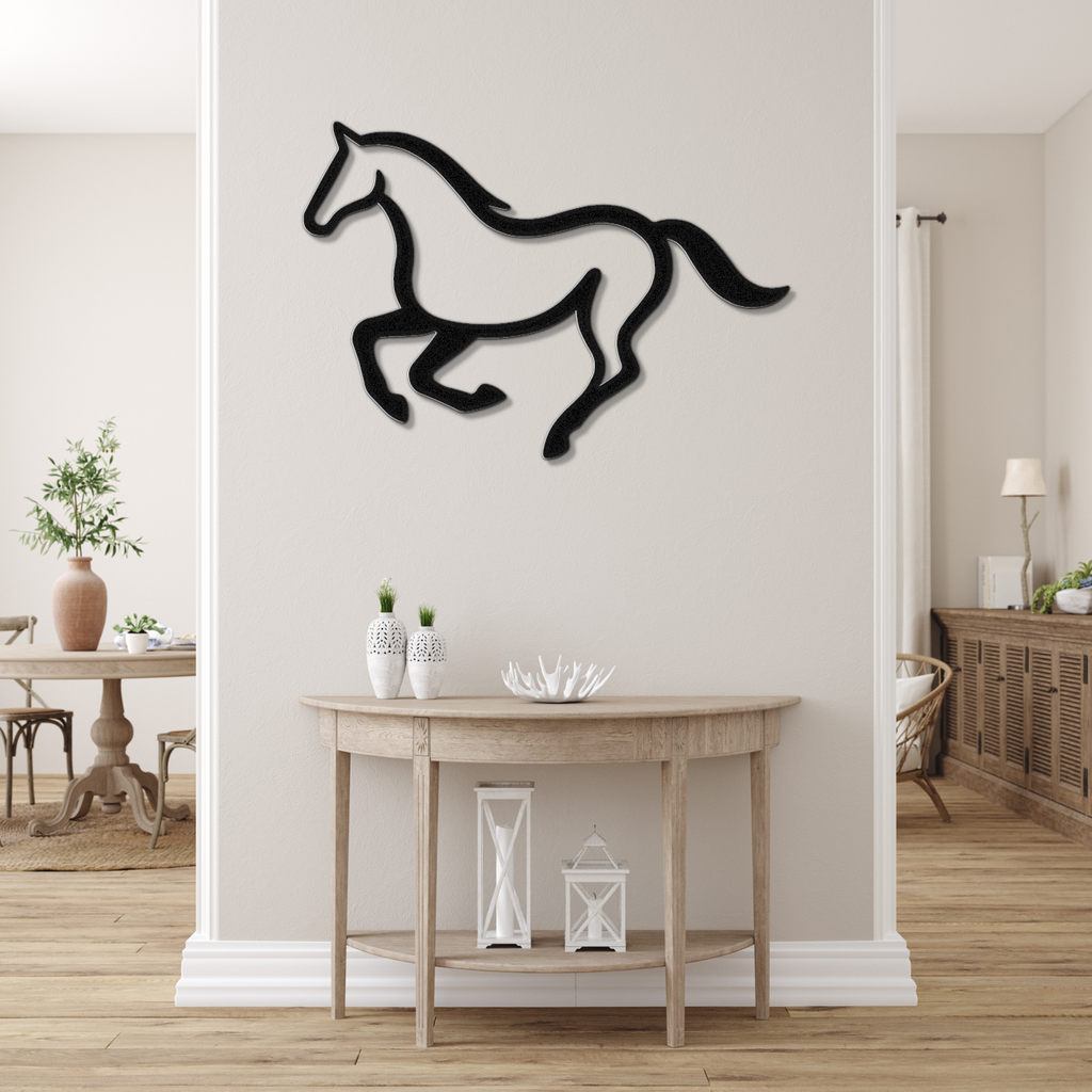 Horse Metal Wall Art