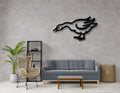 Angry Goose Metal Wall Art